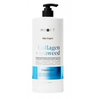 MIXIT Collagen&Seaweed Кондиционер для волос увлажнение и питание укрепление кожи головы 1л